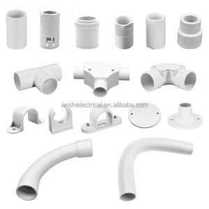 Vente en gros plastique PVC Tube goulotte <span class=keywords><strong>de</strong></span> câbles Raccord <span class=keywords><strong>de</strong></span> conduit électrique rigide Raccord <span class=keywords><strong>de</strong></span> conduit ondulé douille mâle - Product Image 4
