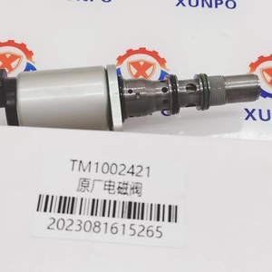 Vanne solénoïde 24V 1002421 TM1002421 pour chargeuse sur pneus HL660L - Product Image 4