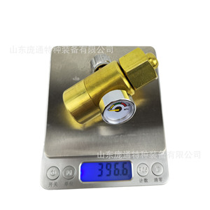 Válvula de Oxígeno de Tubo Delgado de 4L de Alta Resistencia, Accesorios para Herramientas de Soldadura, Estándar Nacional QF-2, Válvula Reductora de Presión - Product Image 2