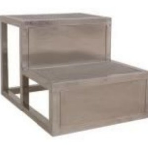 Xin Yuchen Stainless Steel <b>Footstool</b> 500x300x200mm Double Layer Hospital Medical Use - Product Image 1