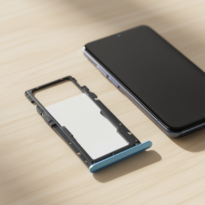 Bandeja SIM de Repuesto Azul ABS para Oppo Realme C21 RMX3201 - Product Image 3