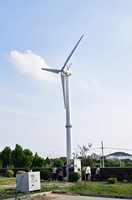 Éolienne à axe horizontal de 30 kW pour projet d'énergie hybride à grande échelle