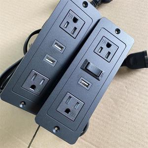 Bán Sỉ Ổ Cắm Điện Kim Loại Nhúng, Ổ Cắm AC Chống Trộm Và Ổ Cắm Điện Đồ Nội Thất Nhúng Sạc <span class=keywords><strong>USB</strong></span> - Product Image 1