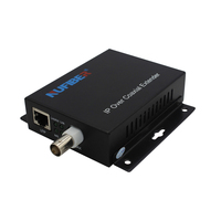 Convertidor de Medios de Fibra Óptica IP Ethernet a Coaxial RJ45 a BNC, Extensor Ethernet sobre Coaxial para Cámara IP CCTV