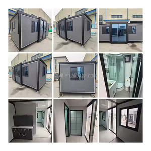 Container Abitabile <span class=keywords><strong>Usato</strong></span> 20 piedi Pieghevole a 2 Piani 6 Camere da Letto con Bagno Design Moderno Installazione Rapida <span class=keywords><strong>Esterno</strong></span> - Product Image 4