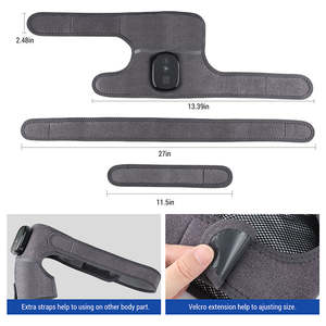 Ceinture de massage pour les genoux intelligente, électrique, de haute qualité, fabriquée en Chine, marque OEM, chaleur, télécommande sans fil, soulagement de la douleur de l'arthrite, vibration - Product Image 6