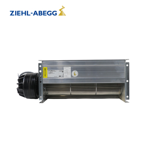 ZIEHL-ABEGG QK10A-2EM.38.FK 106872 230V 50/60Hz 0.58/0.68kW 2.50/3.05A 2710/2850RPM Cross Flow <b>Fan</b> Metal Blades Free <b>Standing</b> - Product Image 1