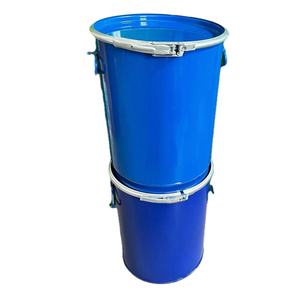 Manufacture en gros <span class=keywords><strong>200</strong></span> <span class=keywords><strong>litres</strong></span> tambour en acier style ouvert avec couvercle - Product Image 3