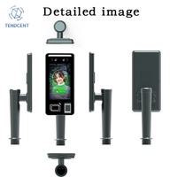 Dispositif de contrôle d'accès par reconnaissance faciale Tendcent avec identification par carte et identification par empreinte digitale Wifi