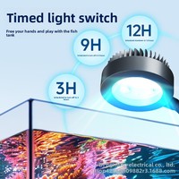 Lampe LED pour aquarium, lumière douce à spectre complet pour coraux, petite lampe à clip spéciale pour eau de mer, luminosité réglable, 5,2 W