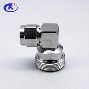 अच्छा प्रदर्शन rf समाक्षीय 7/16 दीन महिला जैक करने के लिए सही कोण एडेप्टर - Product Image 3