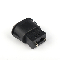 Prise de courant industrielle 2,5A AC 250V |   1 Prise de courant |   Prise EU/SA |   CCC/CE pour |   Construction en cuivre et nylon |   Noir |   1,5 m