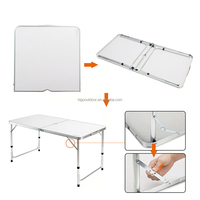 Ensemble de mobilier de banquet pliable et portable en bois pour pique-nique, barbecue, camping, plage, avec table et chaises en aluminium moderne 2026