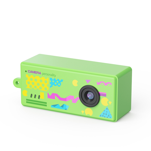 Kids Toy Camera 1080P HD Thumb Size Wide Angle IPS Screen USB Charging TF Card Digital Mini Camera Birthday Gift Mini Camera