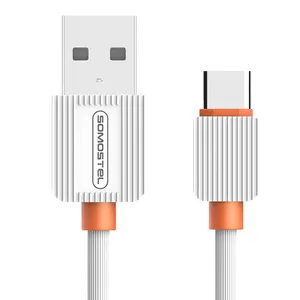 SOMOSTEL Hot Selling Mobile Phone Type C Cables Fast Charging Data Usb Cable For Iphone Cables Para Celular