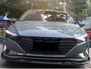 Offre Spéciale LED feux de jour DRL pour <span class=keywords><strong>Hyundai</strong></span> Elantra 2020-2021 étanche pare-chocs avant antibrouillard bleu 12V jaune tension nouveau - Product Image 6