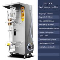 Équipement Entièrement Automatique de Production, Remplissage et Conditionnement de Sachets Plastiques pour Eau Pure Potable
