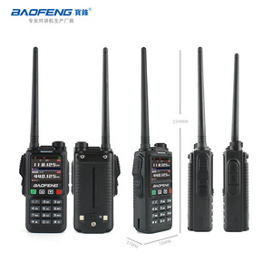 เครื่องส่งรับวิทยุแบบพกพา Baofeng UV18L แบตเตอรี่แบบชาร์จได้ 1500mAh หน้าจอ LCD ฟังก์ชั่น DTMF - Product Image 4