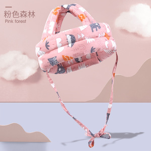 <span class=keywords><strong>Casque</strong></span> de protection anti-chute en coton pour bébé, protège-tête pour la <span class=keywords><strong>marche</strong></span> et le quatre-pattes - Product Image 2