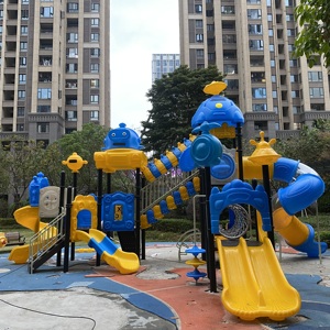 Nhà cung cấp Trung Quốc của trẻ em công viên <span class=keywords><strong>s</strong></span>ân chơi ngoài trời trẻ em chơi trò chơi Thiết bị trẻ em trượt lớn giải trí ngoài trời thiết bị - Product Image 4