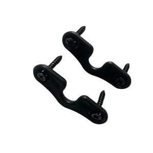 Support de fixation pour pare-soleil pour Jeep Wrangler JK JL JT, en plastique ABS, montage sur toit, installation par vis 699618848847 - Product Image 2