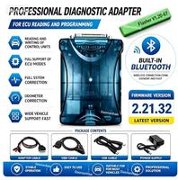Programador de ECU Automotriz Bluetooth SM2 PRO J2534 VCI 2.21.32 Compatible con Modo OBD de Arranque en Banco