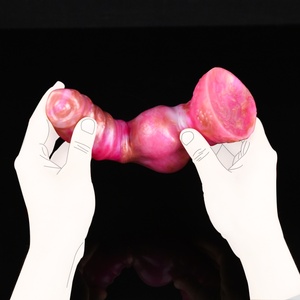 YOCY 8.7 Inch Realistic Dog Penis Big Knot 6.6cm Vaginal Anal Sex Pleasure Soft Silicone Sex <b>Toy</b> <b>for</b> Women <b>Men</b> Hnad-Free Play - Product Image 5