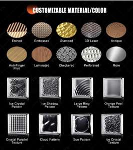 Paravent en verre doré sur mesure pour salon, maison, hôtel, restaurant, hall, lobby – Design <span class=keywords><strong>de</strong></span> cloisonnement en métal, séparation murale - Product Image 6