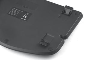 Clavier Bluetooth silencieux rechargeable pleine taille, clavier ergonomique sans fil compact 2,4 G, clavier divisé avec repose-poignets - Product Image 3