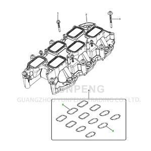 5184562AC nouveau joint de collecteur d'admission pour Jeep <span class=keywords><strong>Grand</strong></span> Cherokee pièces <span class=keywords><strong>Dodge</strong></span> Chrysler 2011-2021 3.0/3.6L - Product Image 6