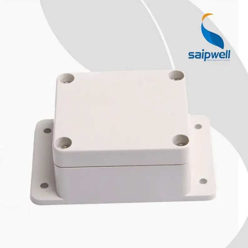 Saipwell Hot Sell SP-F AbsカスタムジャンクションIp66Oem防水コントロールボックス、イヤーグレーリッドネジタイプ多機能