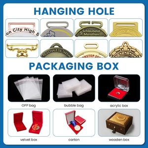 Crea la Tua Medaglia Personalizzata in Metallo, Lega di Zinco 3D, Premio per Maratona 5K, Calcio, Taekwondo, Nuoto, Medaglie Sportive - Product Image 4