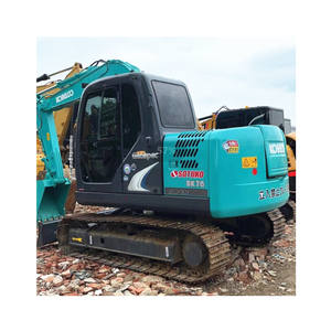 Miniexcavadora Kobelco SK75 usada, miniexcavadora de 7 toneladas con motor de núcleo y componentes de bomba, precio de venta - Product Image 1