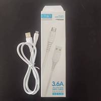 Boîte de vente au détail personnalisée avec logo de marque, câble Micro USB Lnc, chargeur rapide de données 5A, charge rapide, blindage tressé