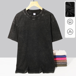 Abbigliamento Moda <span class=keywords><strong>Uomo</strong></span>, T-Shirt Personalizzata con Grafica, Streetwear, Taglie Grandi, Effetto Lavaggio Acido, T-Shirt Vintage Oversize per <span class=keywords><strong>Uomo</strong></span> - Product Image 3