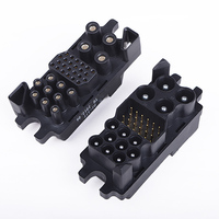 INNOOTEC DJ-37T/Z 37핀 하이브리드 전원 신호 커넥터 75A 35A 5A 직각 PCB 마운트 헤더 리셉터클 블라인드 매칭 EV/ES