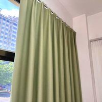 Rideau occultant moderne 285 g/m² à motif floral uni, gaufré noir et or, anti-UV, pour chambre et salon
