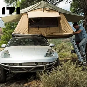 Tente de toit de voiture Suv résistante aux UV Tente de voiture en nylon Carawning Suv Tente de toit pour la survie