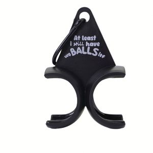 Porte-balles de golf léger en ABS, avec motifs amusants, portable, accessoire cadeau pour le golf en extérieur - Product Image 4