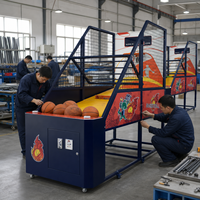 Machine de jeu de basket-ball d'arcade personnalisable, style boxe de rue, prise US, pour tous les âges et usage commercial