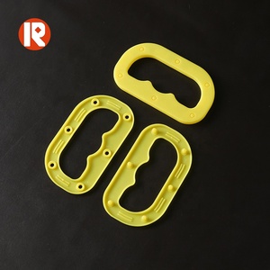 Chấp nhận tùy chỉnh D Shape xách tay xử lý 79*45 mét túi nhựa xử lý cho mua sắm Gạo túi - Product Image 1