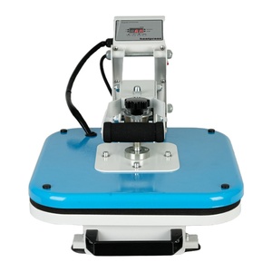 Nueva Prensa Térmica Plana de Alta Presión con Apertura Automática, Magnética, de Empuje y Tracción, USB, Color Azul, Tamaño de Impresión 38x38cm, para Camisetas - Product Image 5