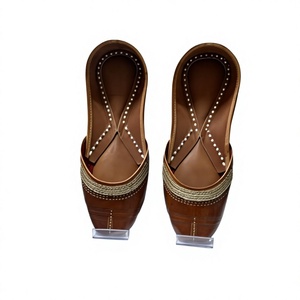 BS INTERNATIONAL Customizable Eco-Friendly Women's Stylish Embroidery Genuine Leather Hand Engraving Elastic Band <b>Shoes</b> Fashion - Product Image 6