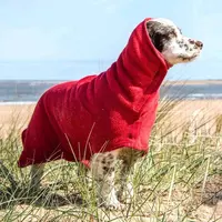 Hond Drogen Coat Robe Handdoek Hond Badjas Absorberen Vocht En Droog Huisdier Snel Puppy Badstof Baden Accessoires