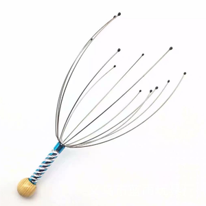 Scalp Massager Stainless Steel Hand Held Scalp <strong>Head</strong> Massager Octopus <strong>Head</strong> <strong>Scratcher</strong> - Product Image 4
