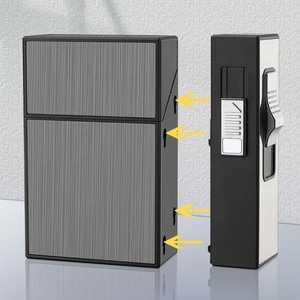 <span class=keywords><strong>2025</strong></span> người đàn ông đa chức năng 3-in-1 nhựa thuốc lá trường hợp xăng tùy chỉnh logo điện dual-sử dụng Windproof Tungsten nhẹ hơn - Product Image 4