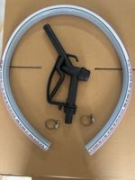 Pompe à fût verticale électrique portable 220 V pour le transfert de liquides chimiques avec jauge de dosage numérique, ensemble tout-en-un
