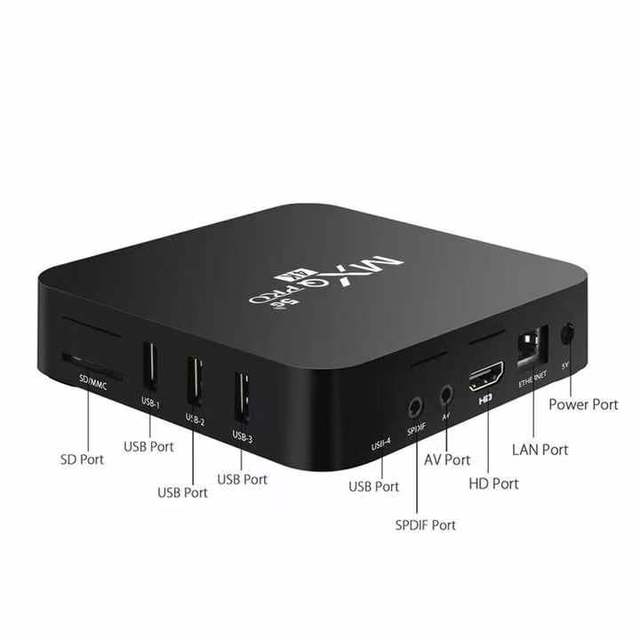 Uuvision MXG PRO 4K 5G Android TV Box 1GB 8GB Smart TV Box Media Player
