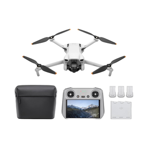 Dron con Cámara 4K Mini 3 Fly More Combo Usado, Ligero, para Adultos, 38 Minutos de Tiempo de Vuelo, Transmisión de Video a 32800 Pies, Vertical - Product Image 1