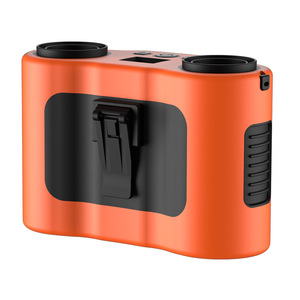 Nuevo Ventilador <span class=keywords><strong>de</strong></span> Cintura Portátil <span class=keywords><strong>de</strong></span> Doble Tubo con Gran Capacidad para Refrigeración al Aire Libre - Product Image 1